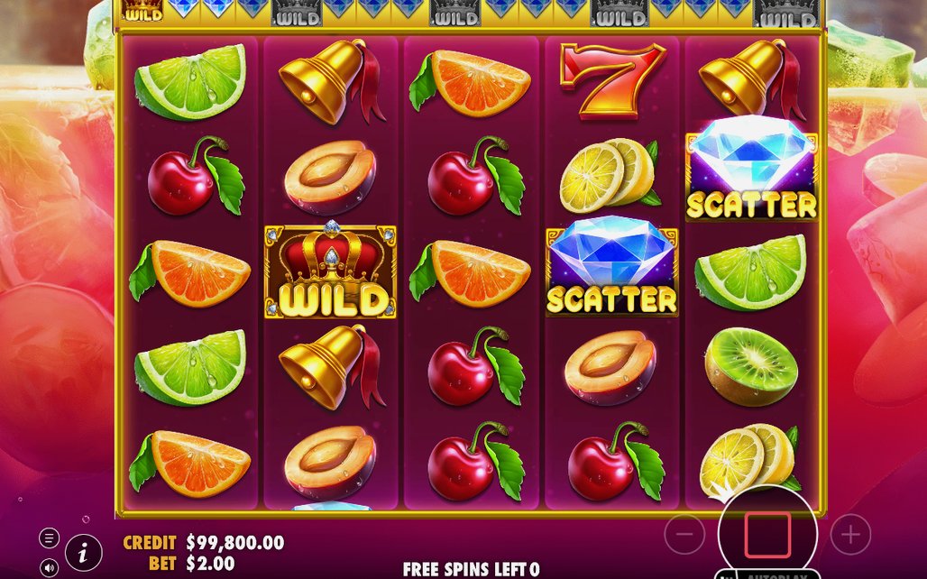 Free Spins round with a roaming WILD on the grid